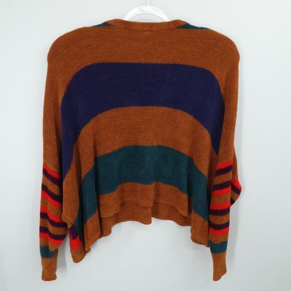 Free People Sweater Womens XS Terracotta All About You Oversized Slouchy Fall - Picture 4 of 14